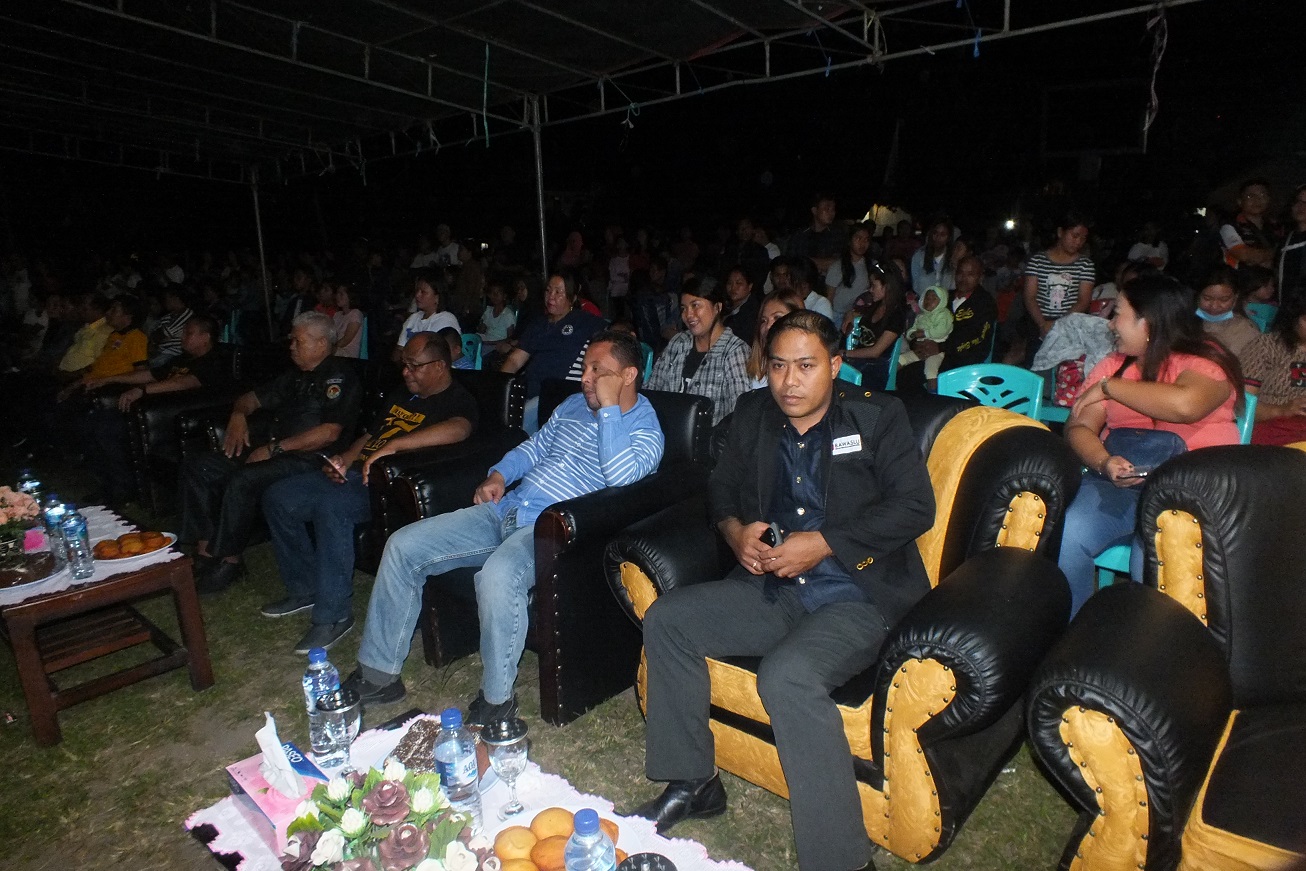Komisioner Bawaslu Talaud Hadiri Konser Musik Pemilih Berdaulat Negara Kuat dari KPU Talaud