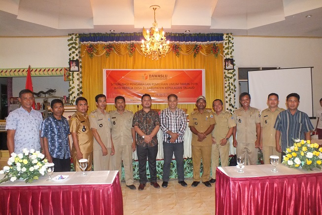 Menjelang Masa Tenang Pemilu 2019, Bawaslu Talaud Kembali Ingatkan Kades