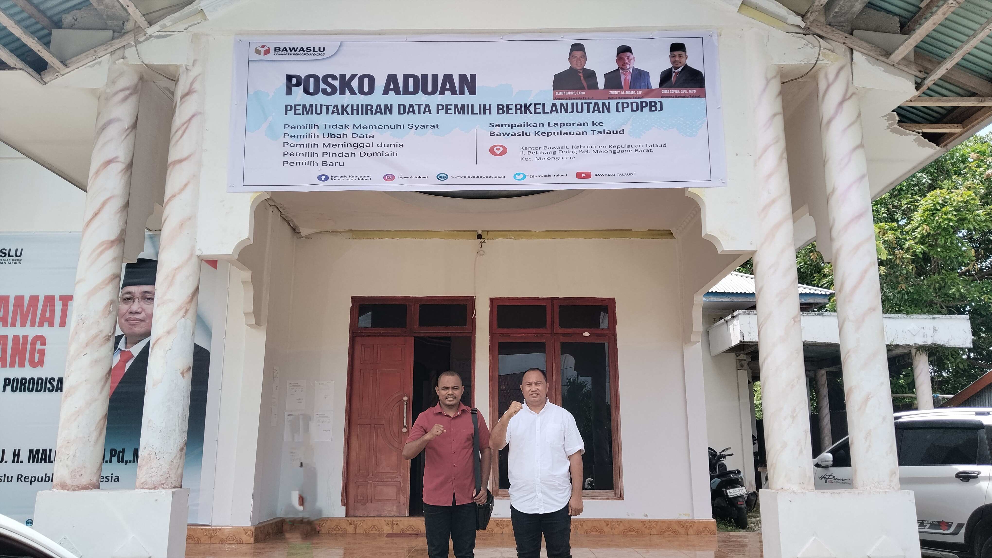foto posko aduan