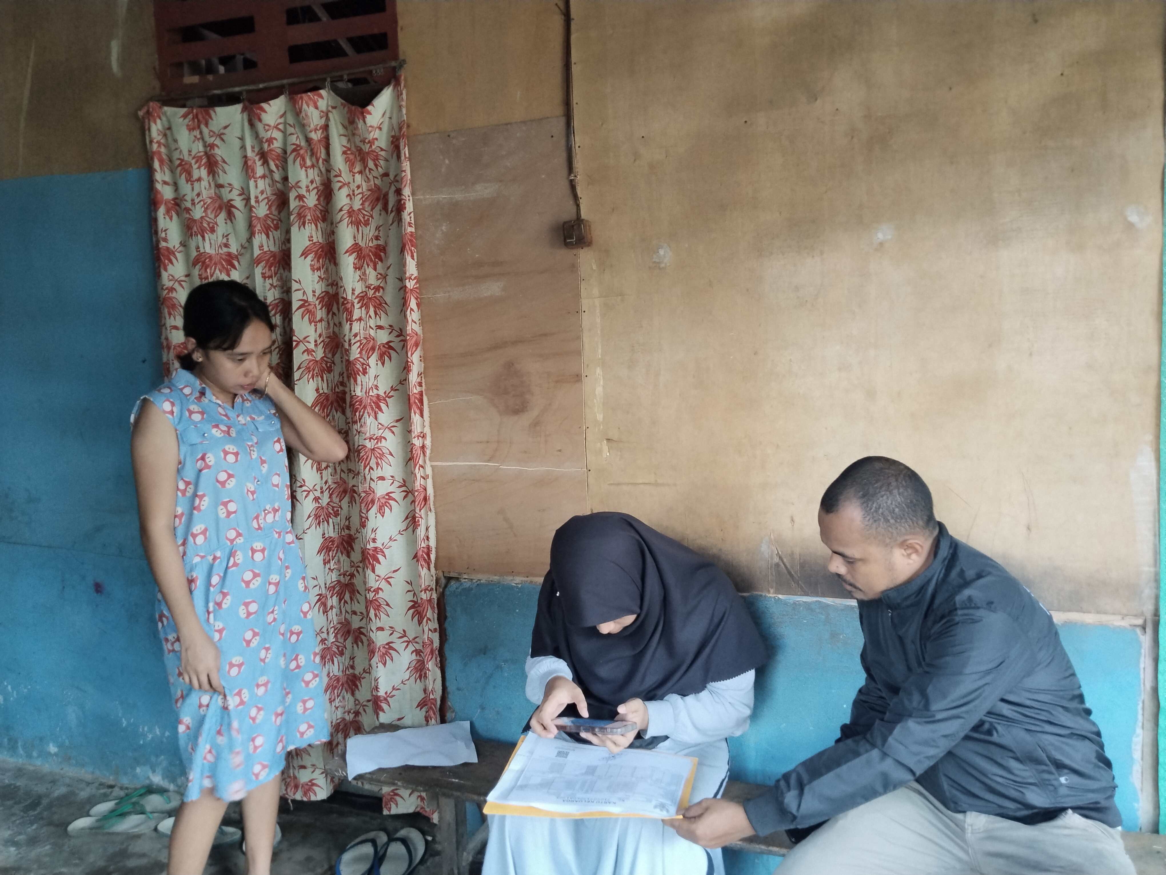 Foto pelaksanaan uji petik