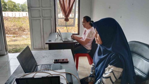 foto mengikuti zoom