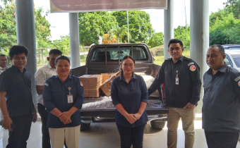 PASTIKAN KESIAPAN LOGISTIK PEMILU 2024, BAWASLU TALAUD LAKUKAN PENGAWASAN MELEKAT