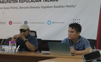 Bawaslu Talaud lakukan Penyesuaian Struktur dan Tata Kerja Jajaran Sekretariat