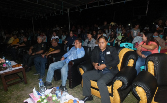 Komisioner Bawaslu Talaud Hadiri Konser Musik Pemilih Berdaulat Negara Kuat dari KPU Talaud