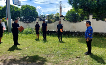 BAWASLU TALAUD GELAR UPACARA PERINGATAN HARI KESAKTIAN PANCASILA