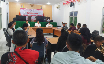 KORDIV P3S BAWASLU TALAUD, GLENDY IKUTI RAKOR PENYELESAIAN SENGKETA DI BAWASLU PROVINSI SULUT