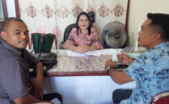 Foto Koordinasi dengan Dukcapil