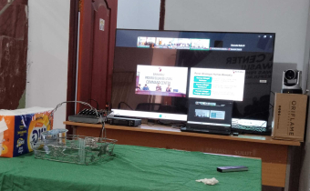 Pemaparan materi oleh Ketua dan Pimpinan Bawaslu Provinsi Sulawesi Utara dalam kegiatan pekan konsolidasi kelembagaan Bawaslu